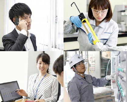 白石グループで働く社員