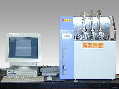 安田精機 No.148-HDPC-3の熱変形試験機