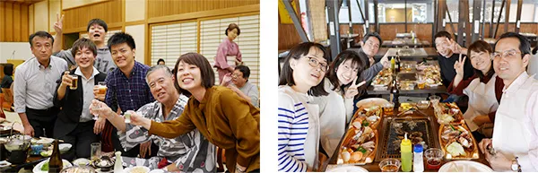 恒正会での社員の様子